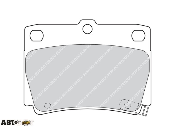 Тормозные колодки FERODO FE FDB1570, цена: 3 624 грн.