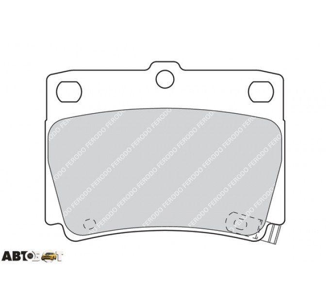 Гальмівні колодки FERODO FE FDB1570, ціна: 1 973 грн.