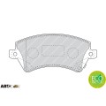 Тормозные колодки FERODO FE FDB1573, цена: 2 810 грн.