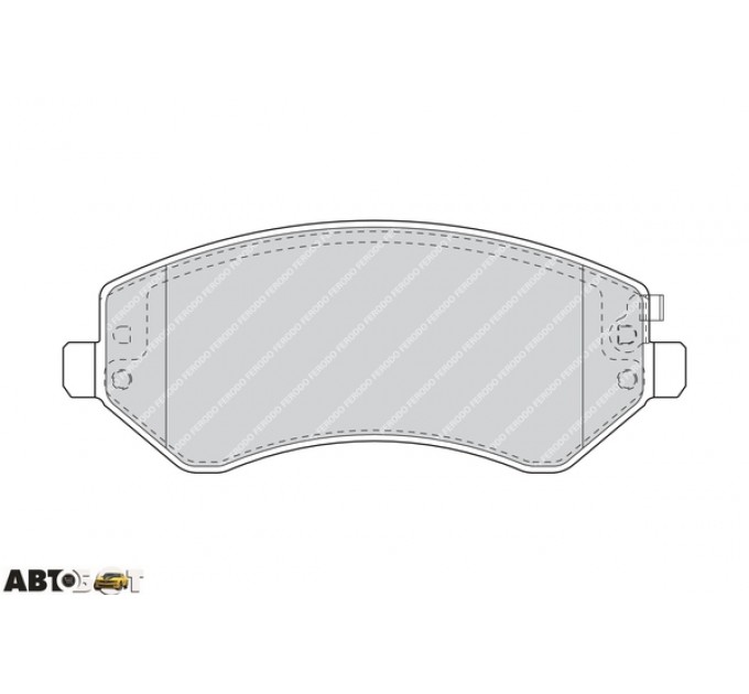 Тормозные колодки FERODO FE FDB1576, цена: 2 718 грн.