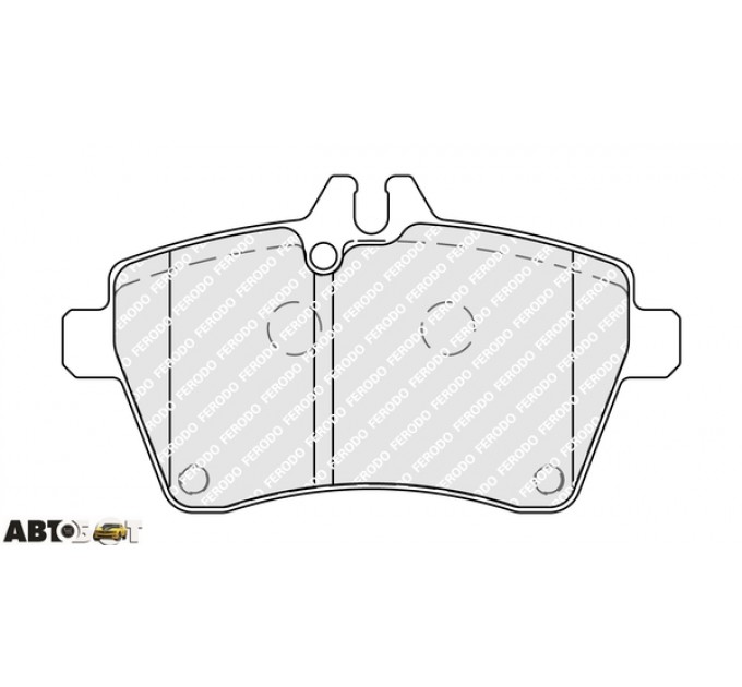 Гальмівні колодки FERODO FE FDB1593, ціна: 1 865 грн.