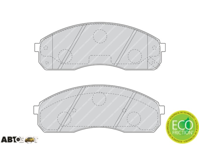 Тормозные колодки FERODO FE FDB1595, цена: 4 355 грн.