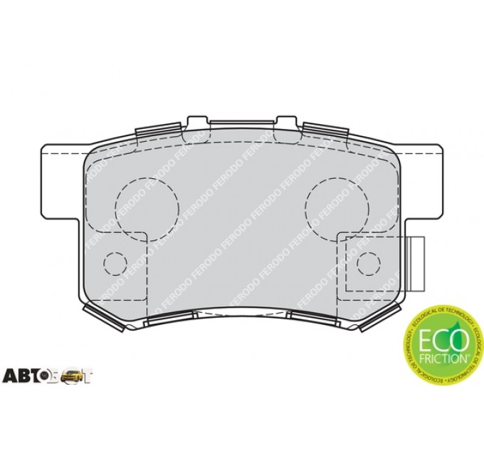 Тормозные колодки FERODO FE FDB1679, цена: 1 608 грн.