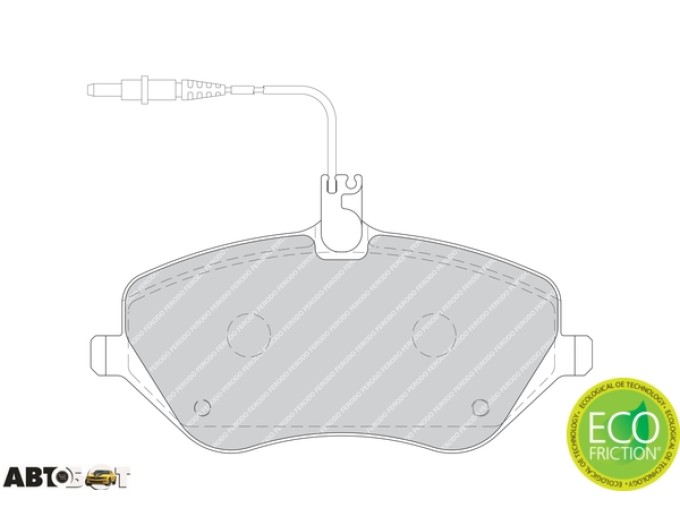 Тормозные колодки FERODO FE FDB1726, цена: 4 226 грн.
