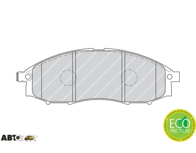 Тормозные колодки FERODO FE FDB1745, цена: 2 518 грн.