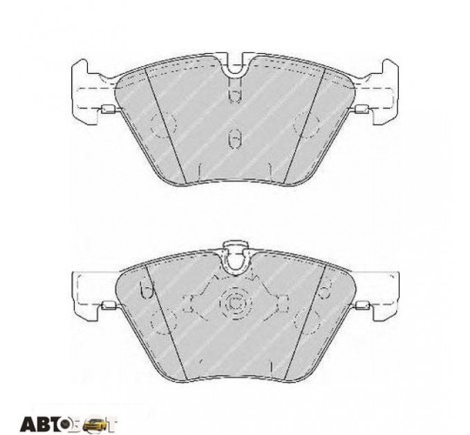 Гальмівні колодки FERODO FDB1773, ціна: 2 351 грн.