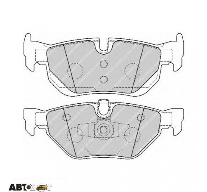 Гальмівні колодки FERODO FDB1807, ціна: 1 678 грн.