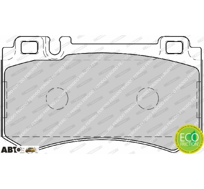 Тормозные колодки FERODO FE FDB1809, цена: 1 540 грн.