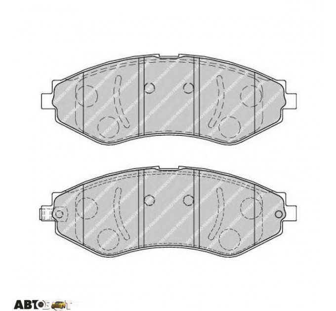 Гальмівні колодки FERODO FDB1905, ціна: 1 585 грн.