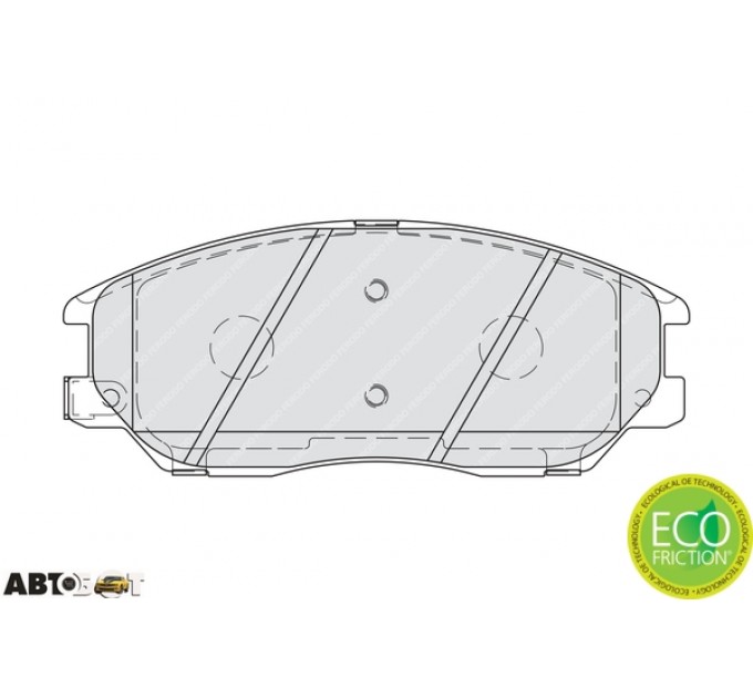 Тормозные колодки FERODO FE FDB1999, цена: 2 677 грн.