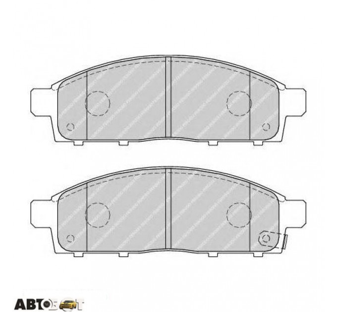 Гальмівні колодки FERODO FDB4023, ціна: 2 138 грн.
