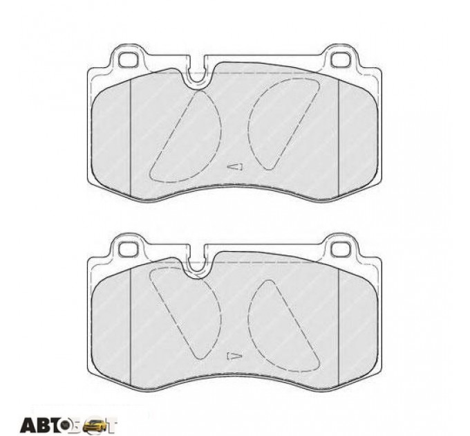 Гальмівні колодки FERODO FDB4055, ціна: 2 308 грн.
