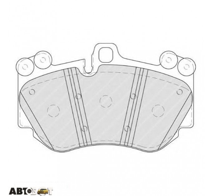 Гальмівні колодки FERODO FDB4056, ціна: 4 730 грн.