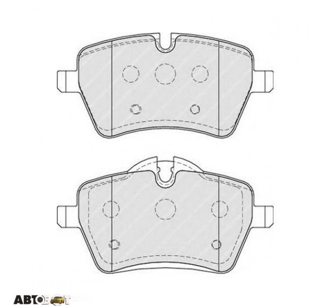 Гальмівні колодки FERODO FDB4080, ціна: 2 239 грн.