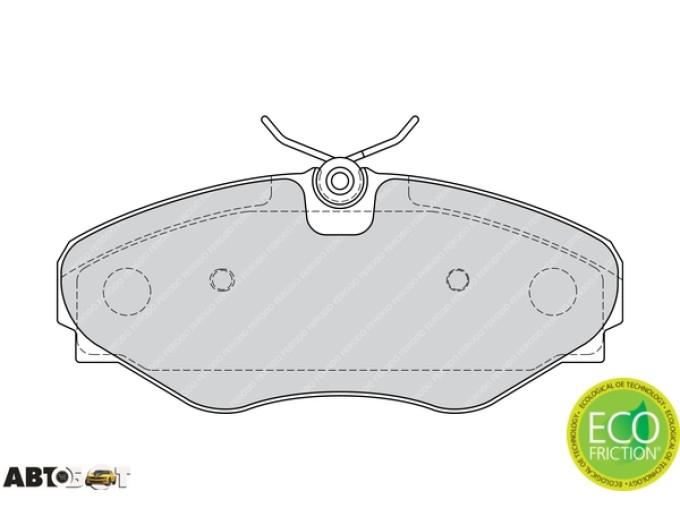 Тормозные колодки FERODO FE FDB4176, цена: 4 108 грн.