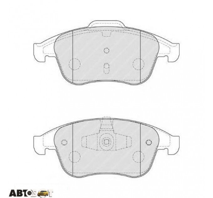 Гальмівні колодки FERODO FDB4181, ціна: 2 504 грн.