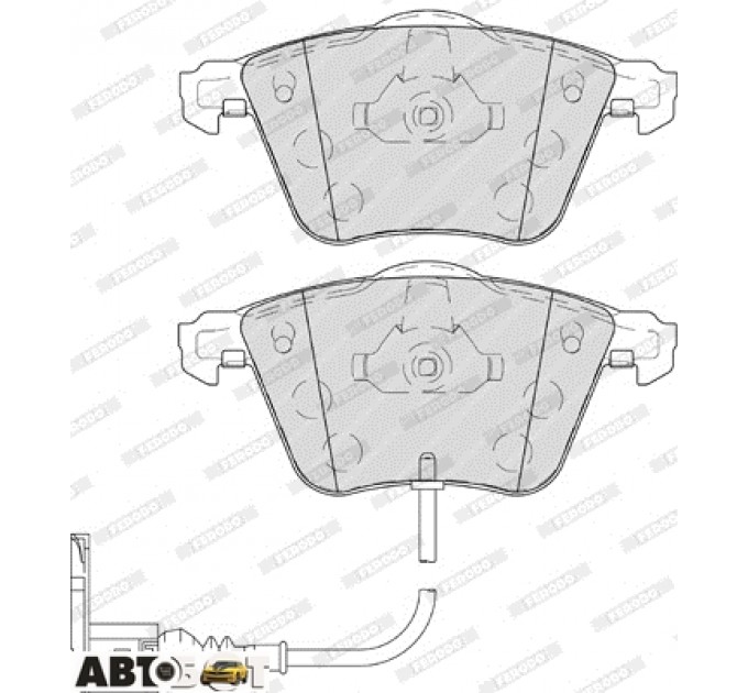 Гальмівні колодки FERODO FE FDB4223, ціна: 3 565 грн.