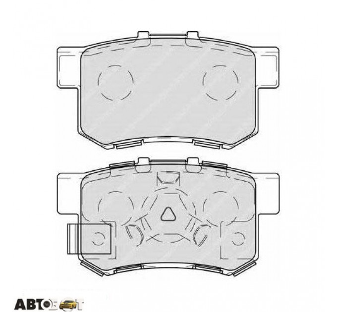 Гальмівні колодки FERODO FDB4227, ціна: 1 630 грн.