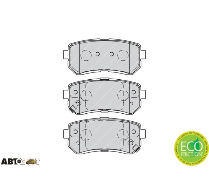 Тормозные колодки FERODO FE FDB4235, цена: 1 538 грн.