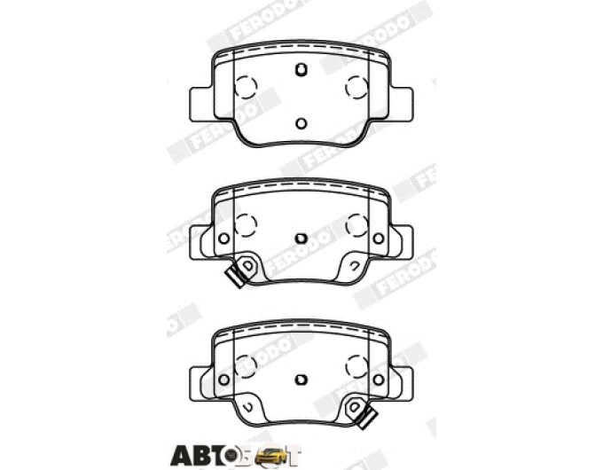 Тормозные колодки FERODO FE FDB4275, цена: 3 211 грн.