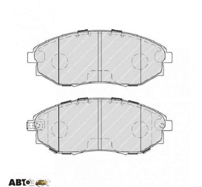 Гальмівні колодки FERODO FDB4304, ціна: 2 091 грн.