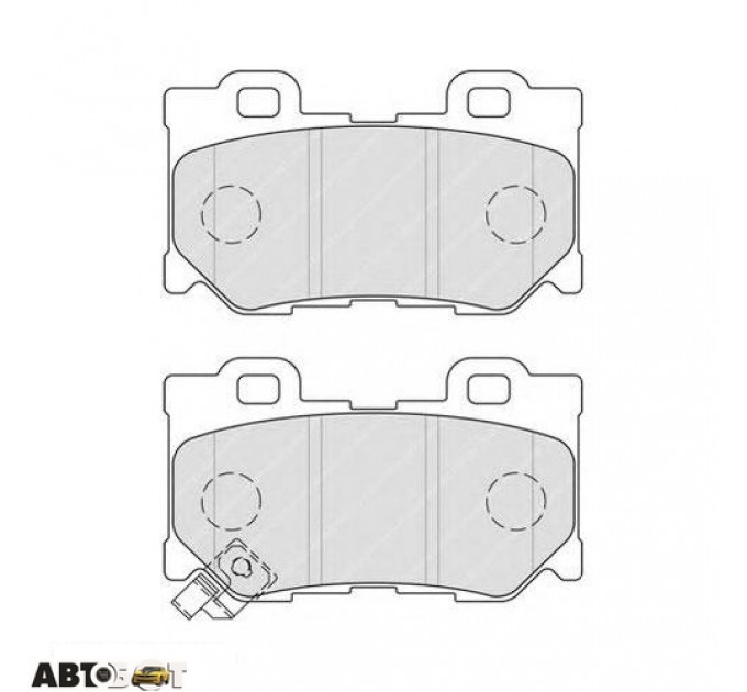 Тормозные колодки FERODO FDB4312, цена: 1 691 грн.