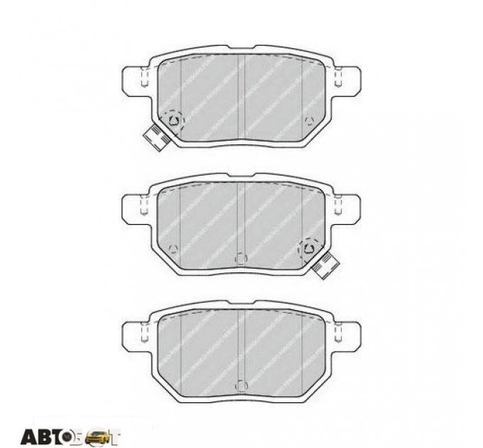 Гальмівні колодки FERODO FDB4335, ціна: 1 225 грн.