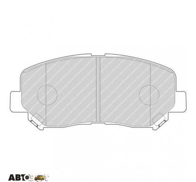 Тормозные колодки FERODO FDB4357, цена: 2 124 грн.