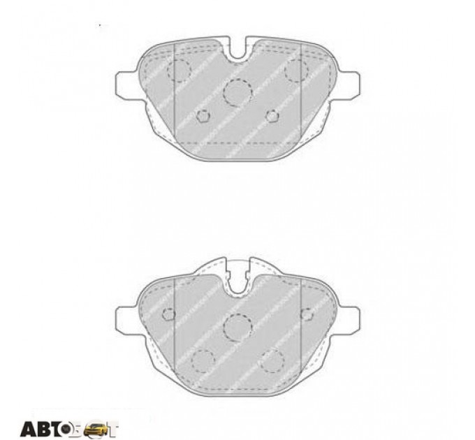 Гальмівні колодки FERODO FDB4376, ціна: 2 567 грн.