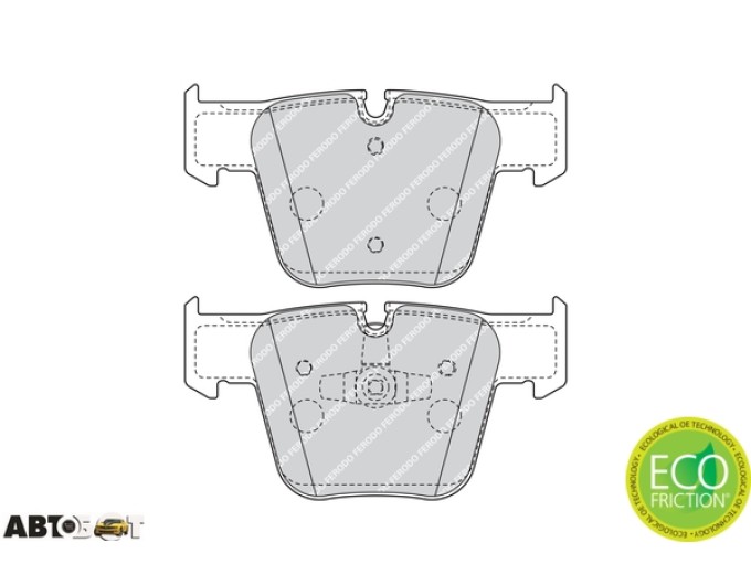 Тормозные колодки FERODO FE FDB4412, цена: 9 289 грн.