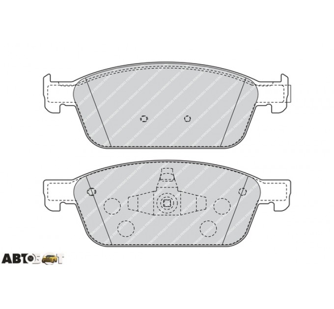 Гальмівні колодки FERODO FE FDB4416, ціна: 2 677 грн.
