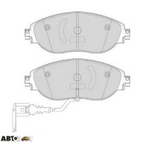 Гальмівні колодки FERODO FDB4425