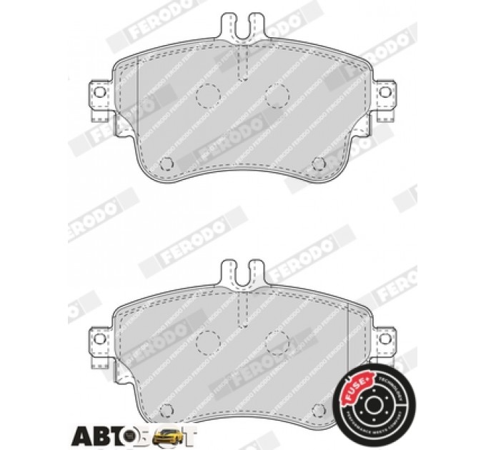 Тормозные колодки FERODO FE FDB4428, цена: 1 975 грн.