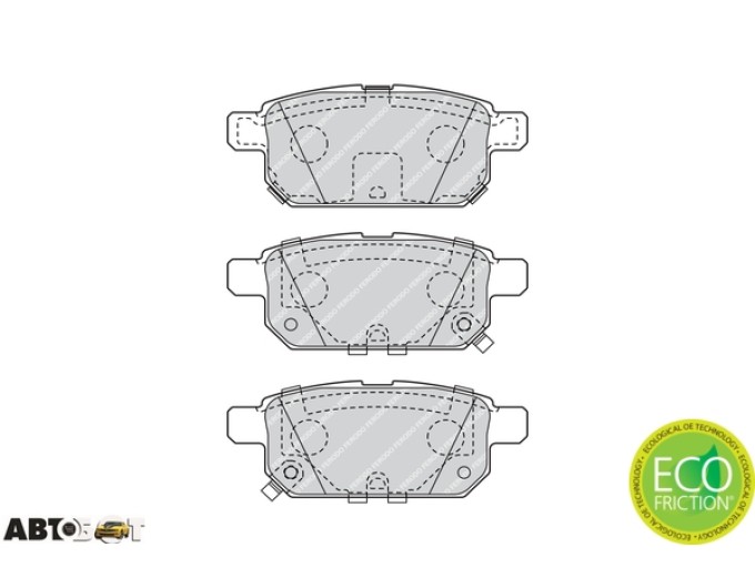 Тормозные колодки FERODO FE FDB4430, цена: 3 191 грн.