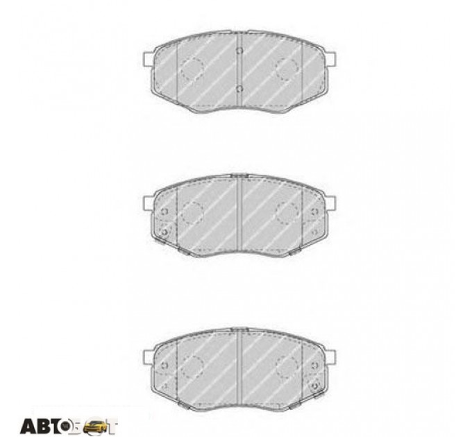 Тормозные колодки FERODO FDB4447, цена: 1 927 грн.