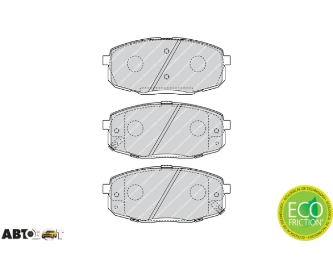 Тормозные колодки FERODO FE FDB4448, цена: 4 383 грн.