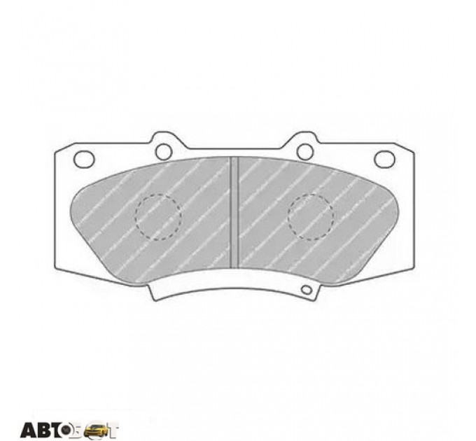 Гальмівні колодки FERODO FDB4715, ціна: 1 626 грн.