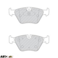 Гальмівні колодки FERODO FDB4753