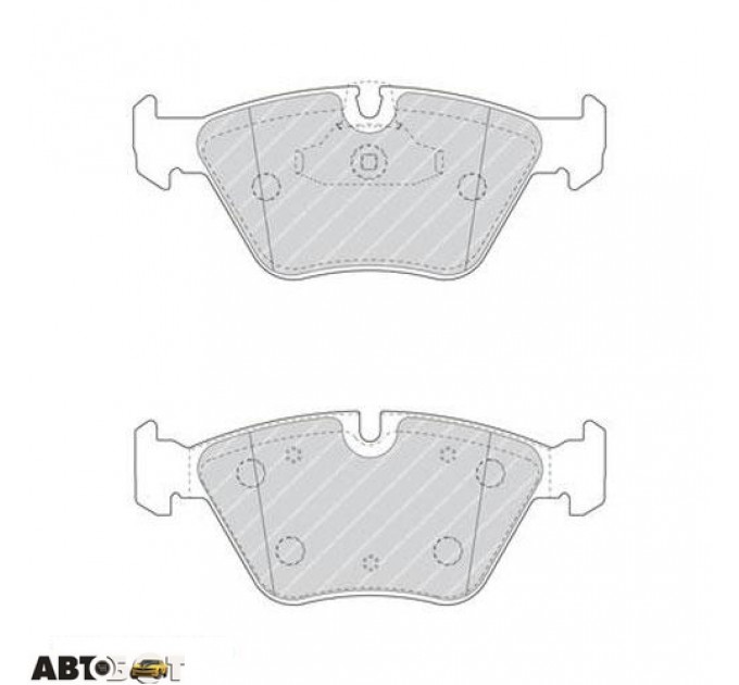 Гальмівні колодки FERODO FDB4753, ціна: 1 535 грн.