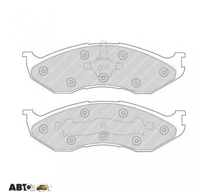 Гальмівні колодки FERODO FDB929, ціна: 1 774 грн.