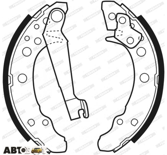 Тормозные колодки FERODO FE FSB191, цена: 1 015 грн.