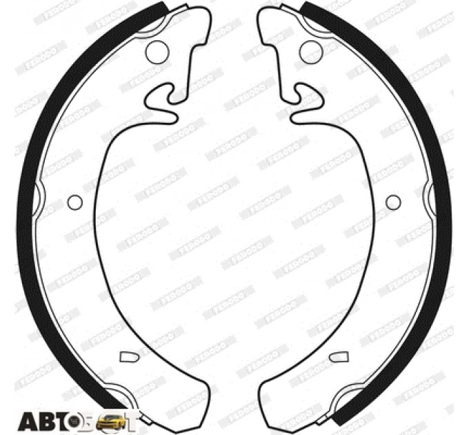 Тормозные колодки FERODO FE FSB240, цена: 889 грн.