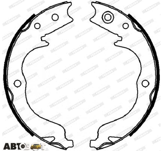 Гальмівні колодки FERODO FE FSB4028, ціна: 2 080 грн.