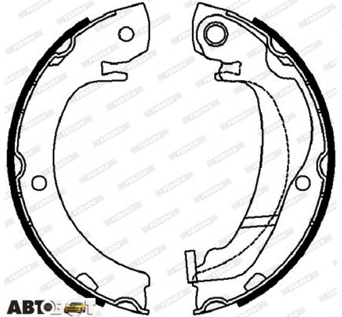 Гальмівні колодки FERODO FE FSB4036, ціна: 1 562 грн.