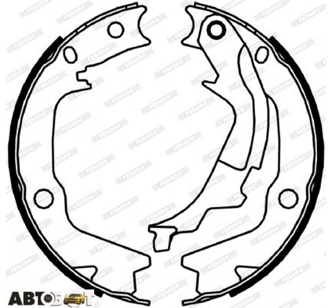 Гальмівні колодки FERODO FE FSB4045, ціна: 1 708 грн.
