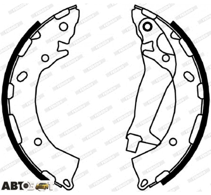 Тормозные колодки FERODO FE FSB4047, цена: 1 523 грн.