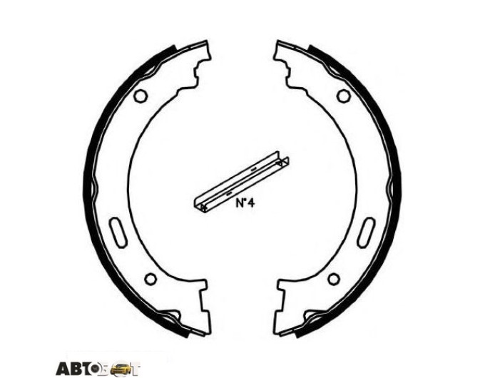 Тормозные колодки FERODO FSB4058, цена: 3 448 грн.