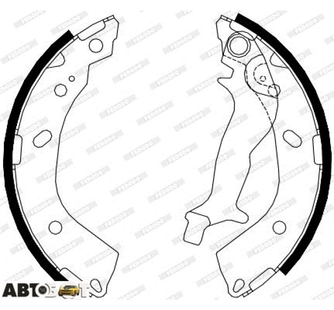Тормозные колодки FERODO FE FSB4083, цена: 2 045 грн.