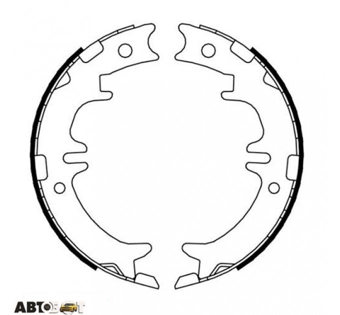 Тормозные колодки FERODO FSB674, цена: 1 752 грн.