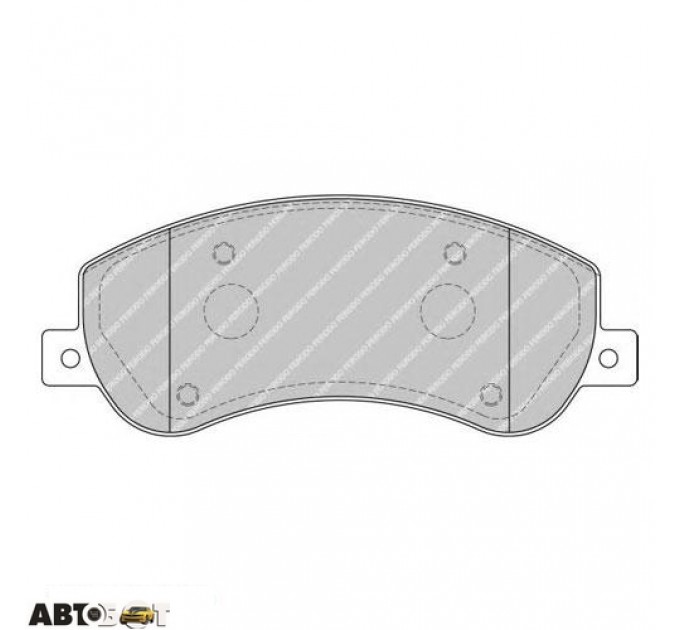 Тормозные колодки FERODO FVR1928, цена: 2 589 грн.